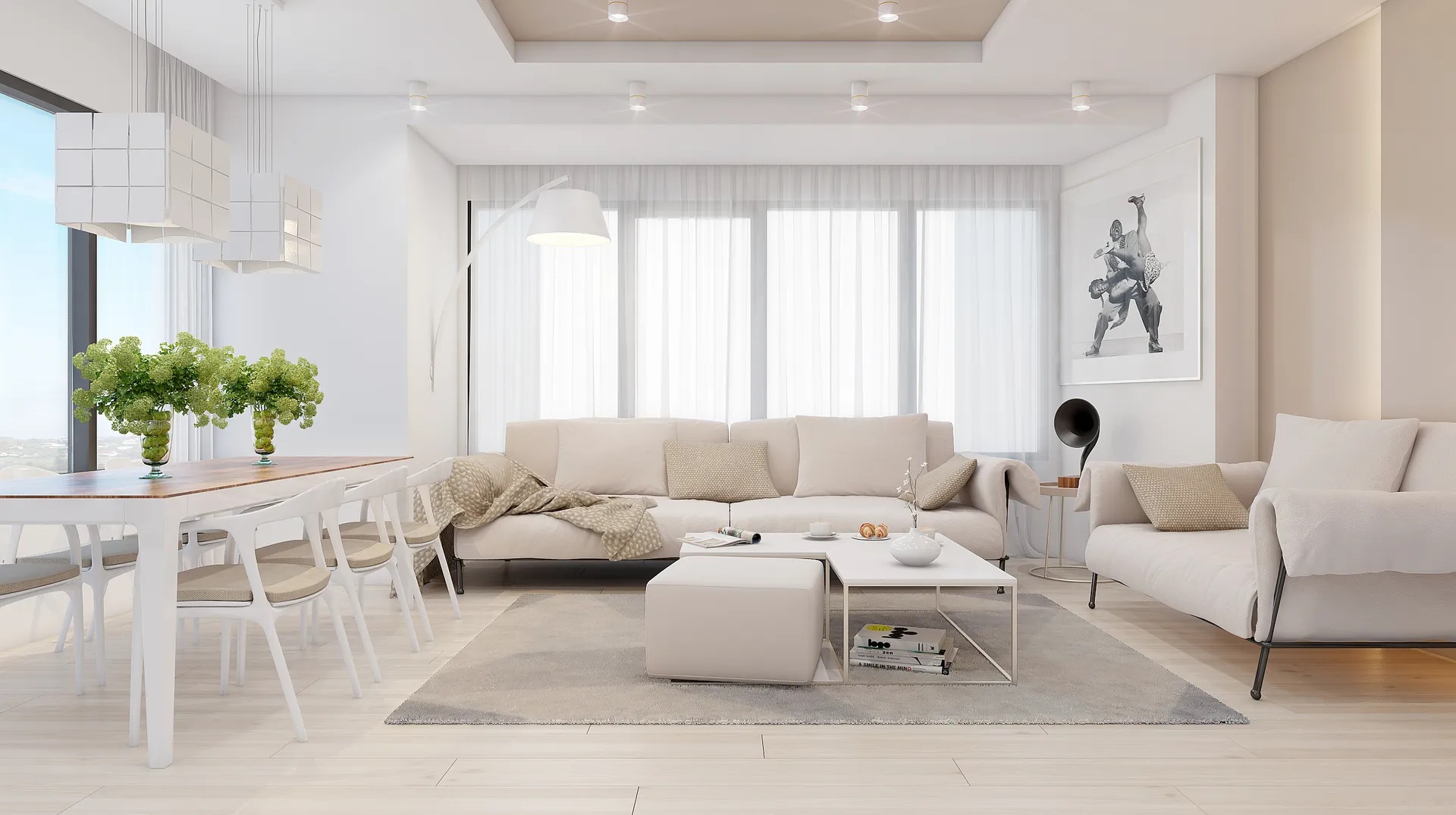 Showroom oturma alanı